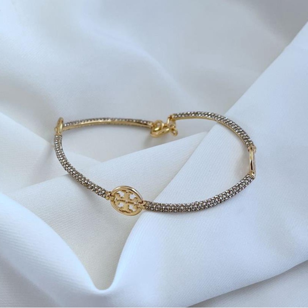 Tory Burch bracelet gold silver